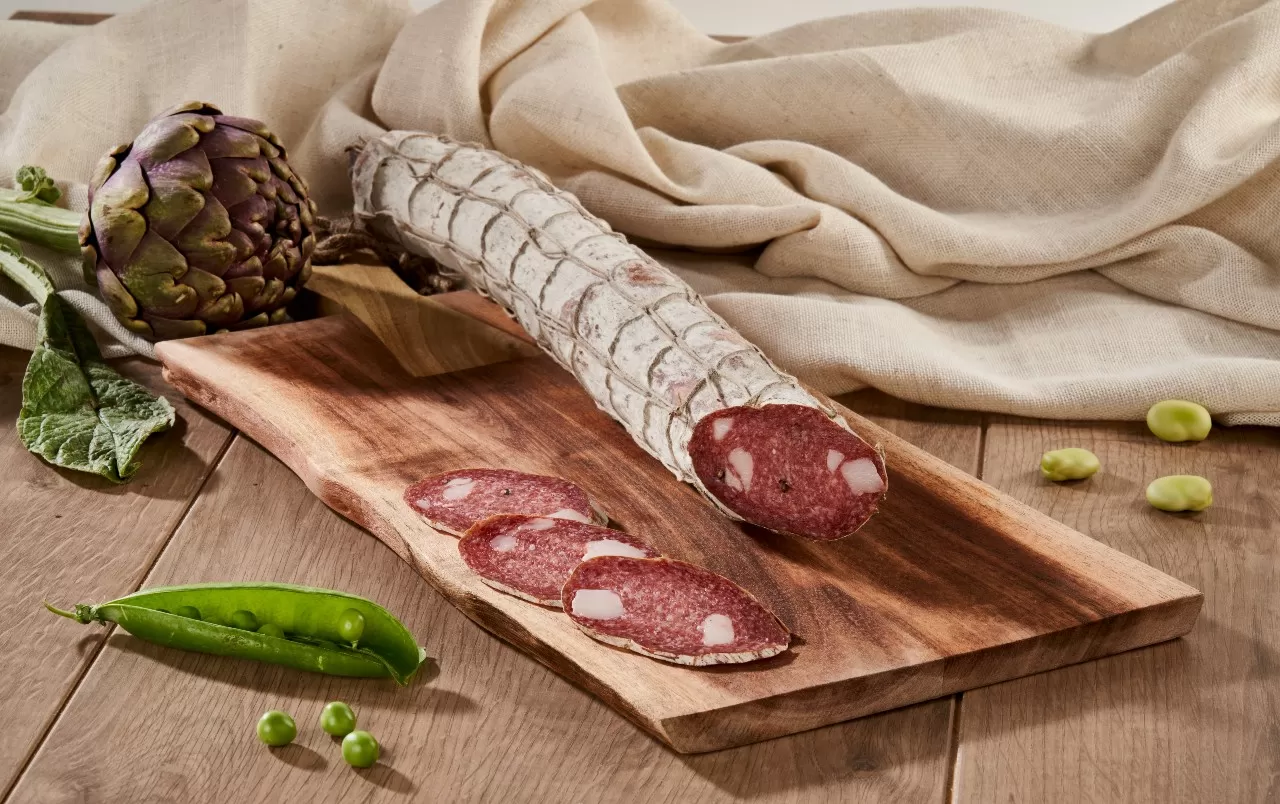 Salame affettato