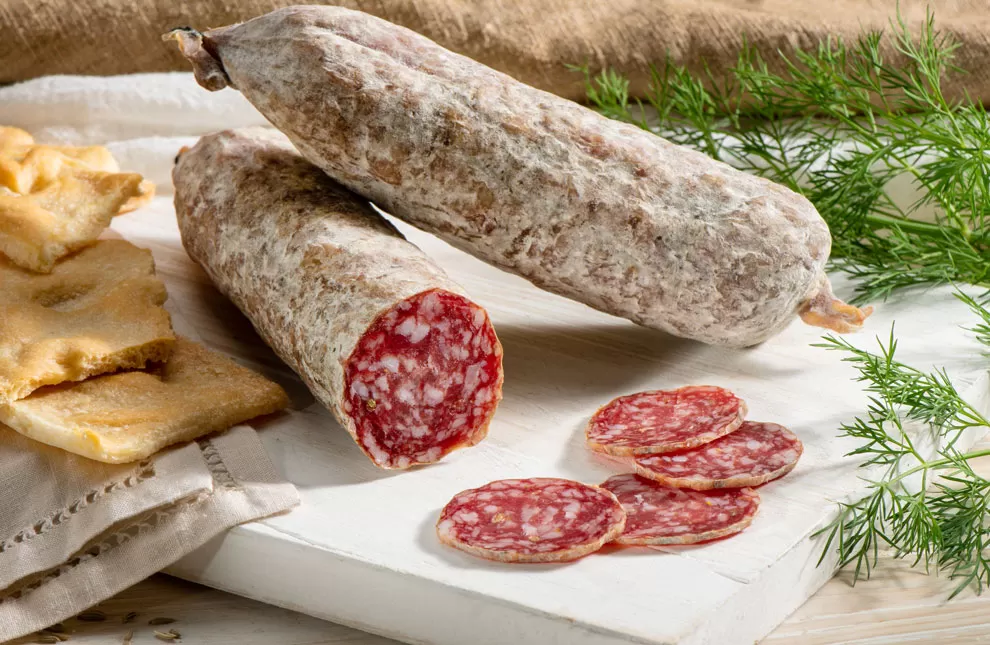 Salame affettato 